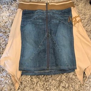 Apple Bottom Denim Skirt